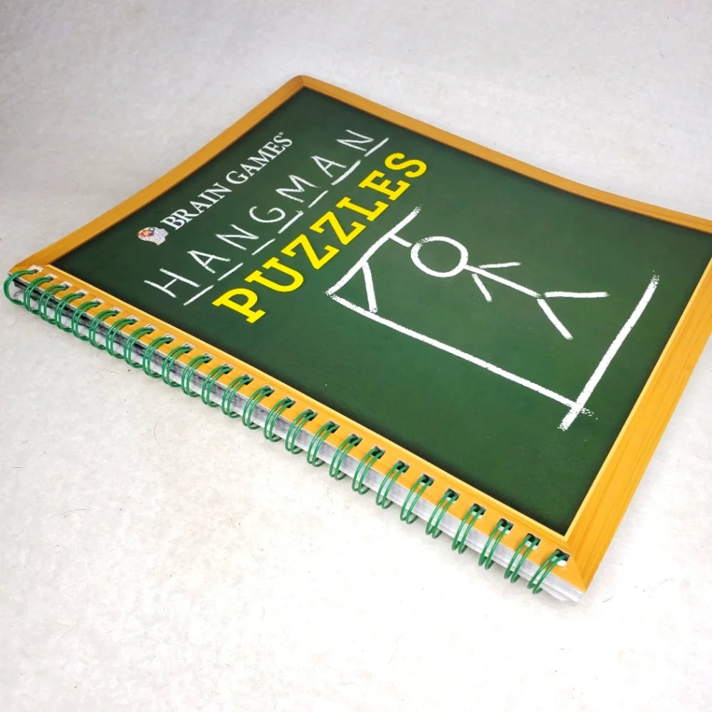New! Brain Games Hangman Puzzles Book